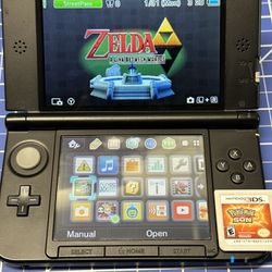 Nintendo 3DS XL Launch Edition With Pokémon Sun And Zelda a Link Between Worlds