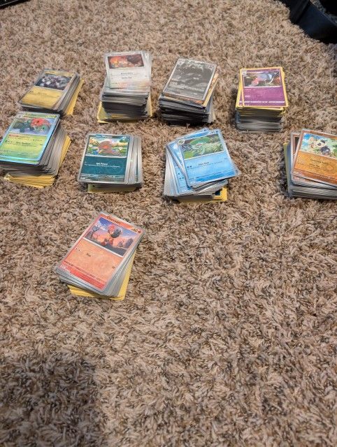 1074 Pokemon Cards Good Condition Never Played With