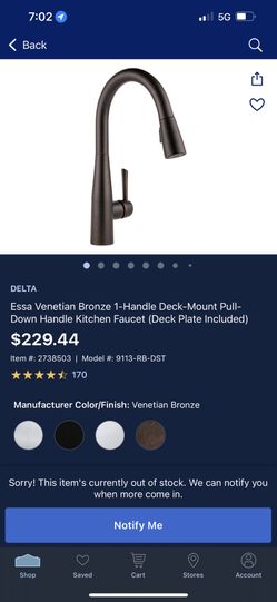 Kitchen Faucet  / Llave De Cocina