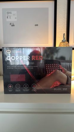 Copper Compression Copper Red Infrared Flex Wrap