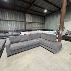 Need Gone Today Beautiful Gray L Sectional Must Pick Up 