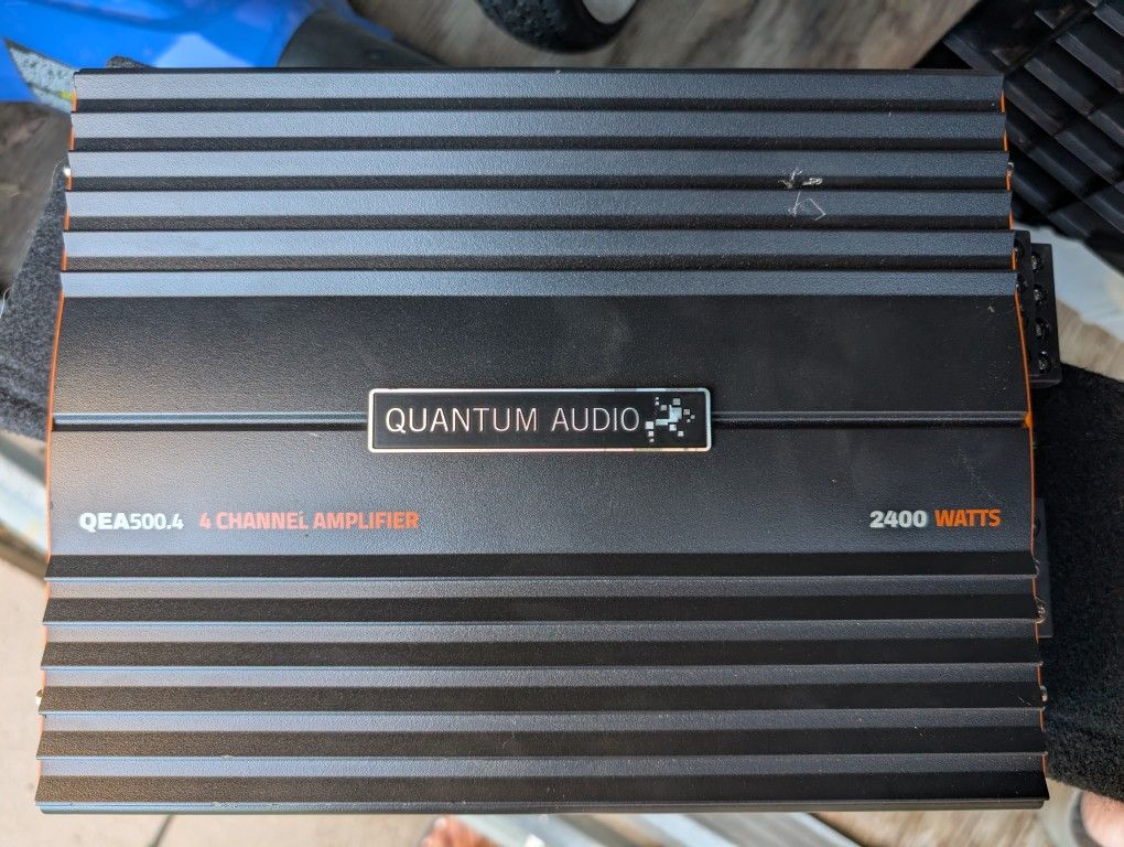 Quantum Audio Amplifier Dual Subwoofer Stereo JBL