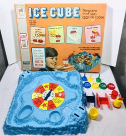 Vintage Rare 1972 Milton Bradley Ice Cube Board Game
