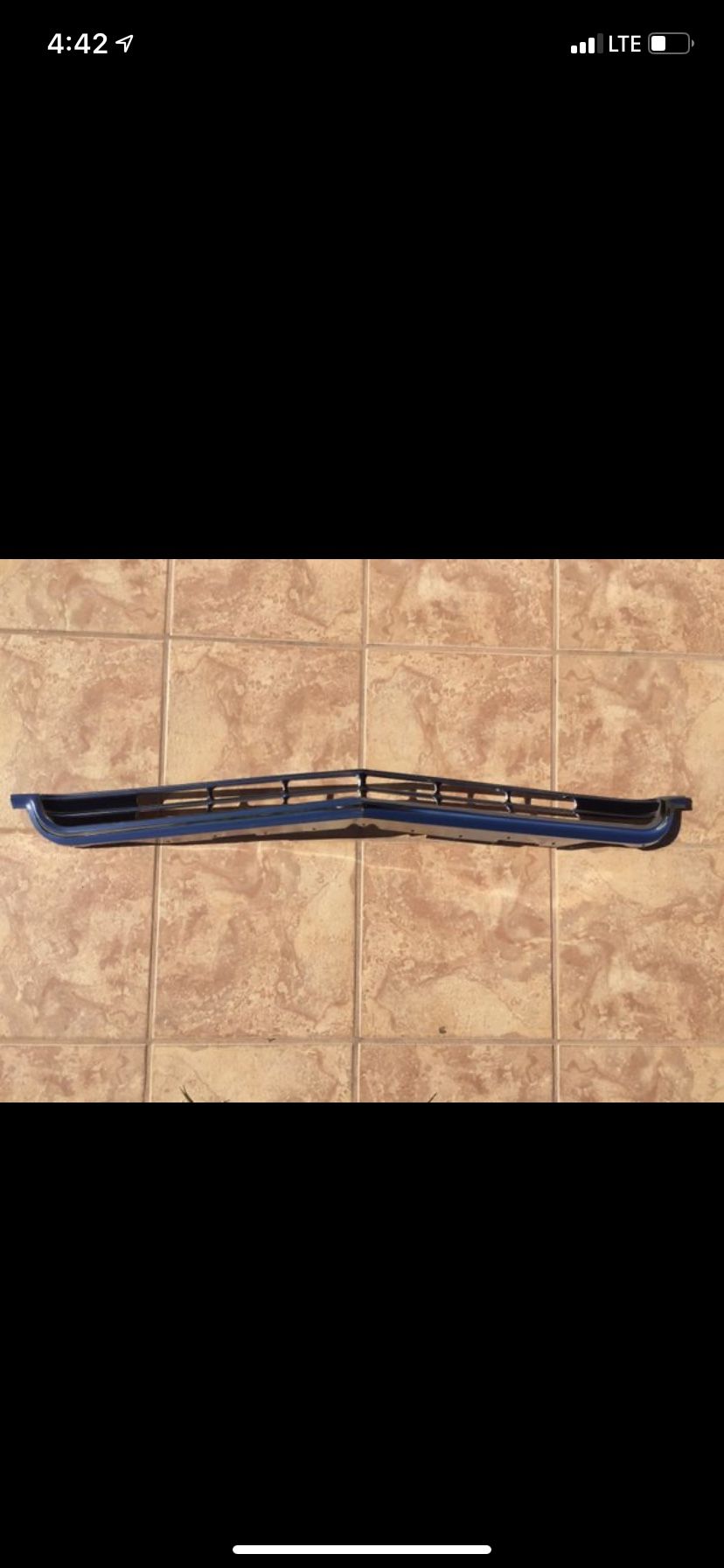 1966 impala front lower grill