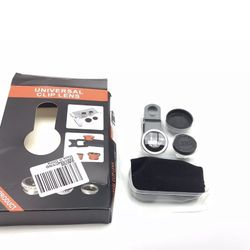 UNIVERSAL CLIP LENSE 3 in 1 PHOTO LENS FOR CELL PHONES New