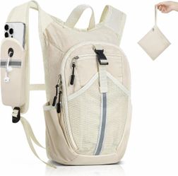 New foldable hiking 15L backpack