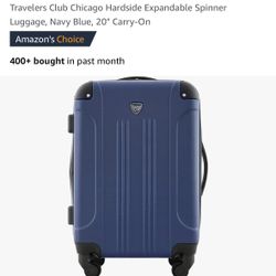 20 in rolling carry on NEW