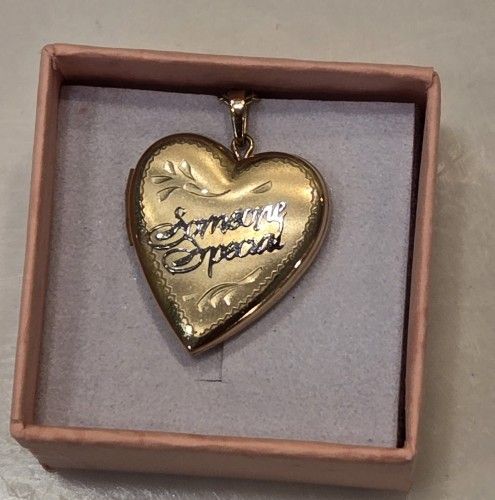 Gold Heart Locket
