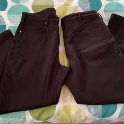 Cat Caterpillar Fleece Lined Work Pants Men’s 38x32 Each $25