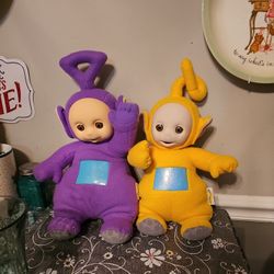 Yellow and Purple 1998 Teletubbies