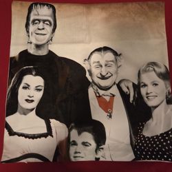 17" By 17" The Munsters Pillow Case