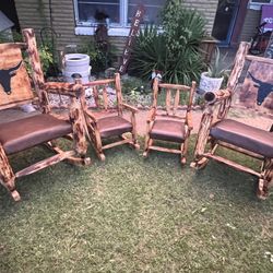 Rustic Rocking Chairs 