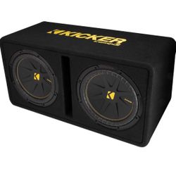 KICKER 50DCWC122 Dual CompC 12-inch Subwoofers