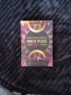Unshakable INNER peace Oracle Deck
