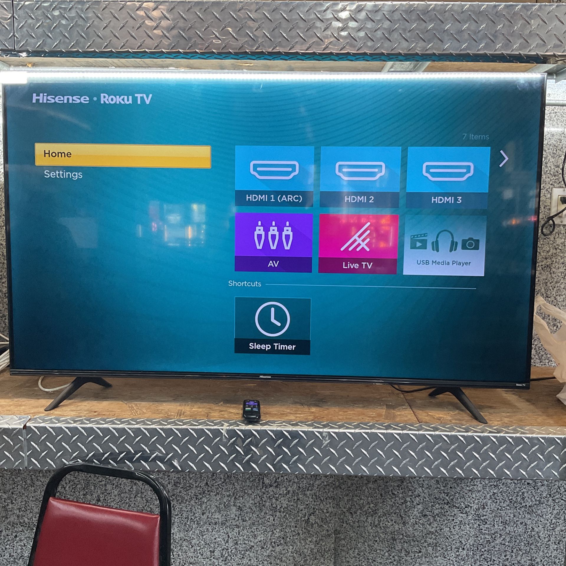 Hisense 58’ Smart 4k Tv 