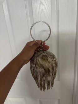 Rhinestone clutch