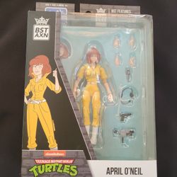 April O'Neil Teenage Mutant Ninja Turtles BST AXN Action Figure 🏜🐕🏜