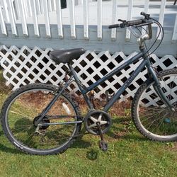 26-in Multi-speed Bike With Cruiser Style Handlebars Ready To Ride