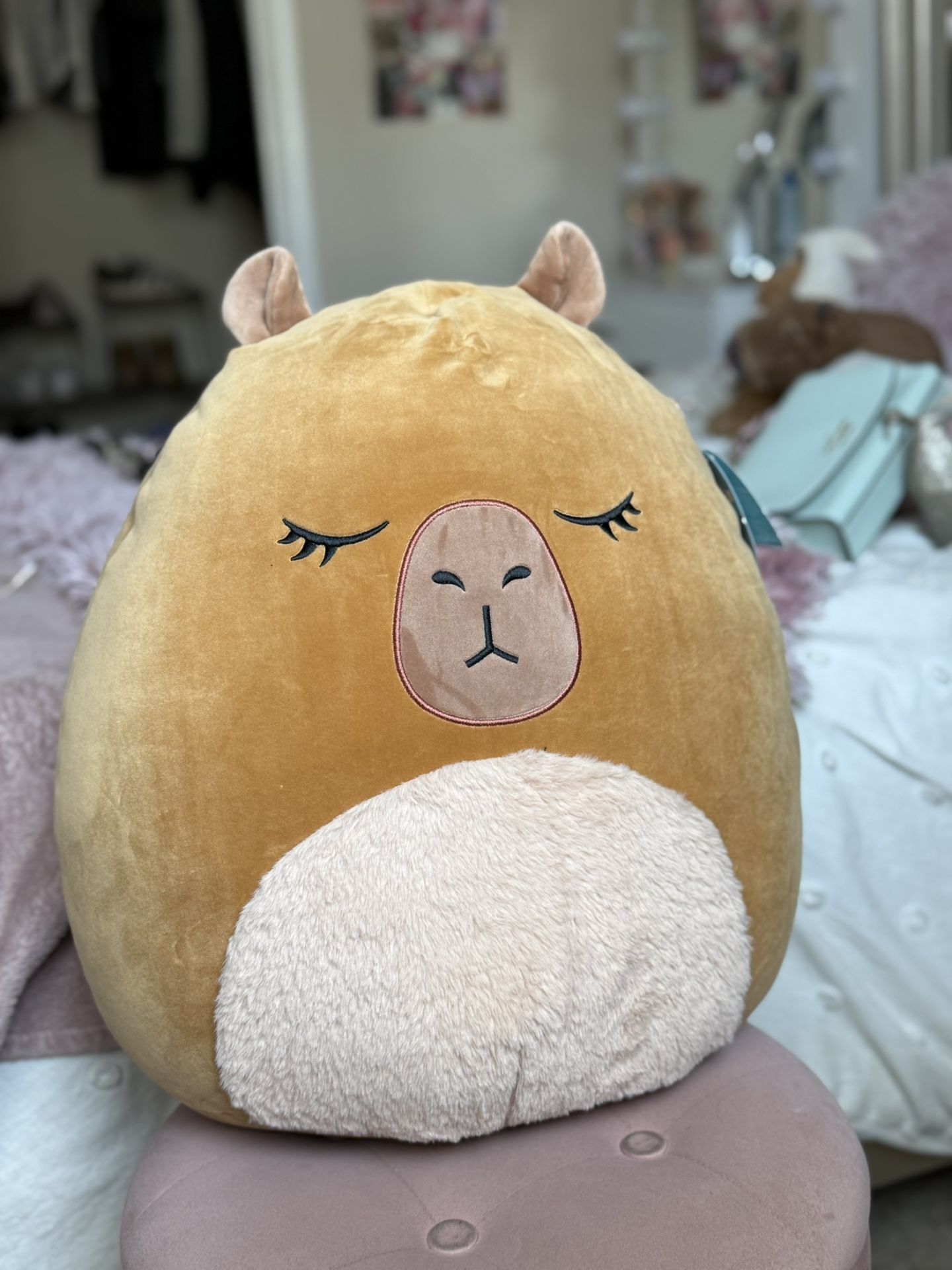 Giant Capybara Squishmallow
