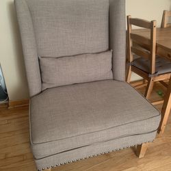 $50 Gray Accent Chair