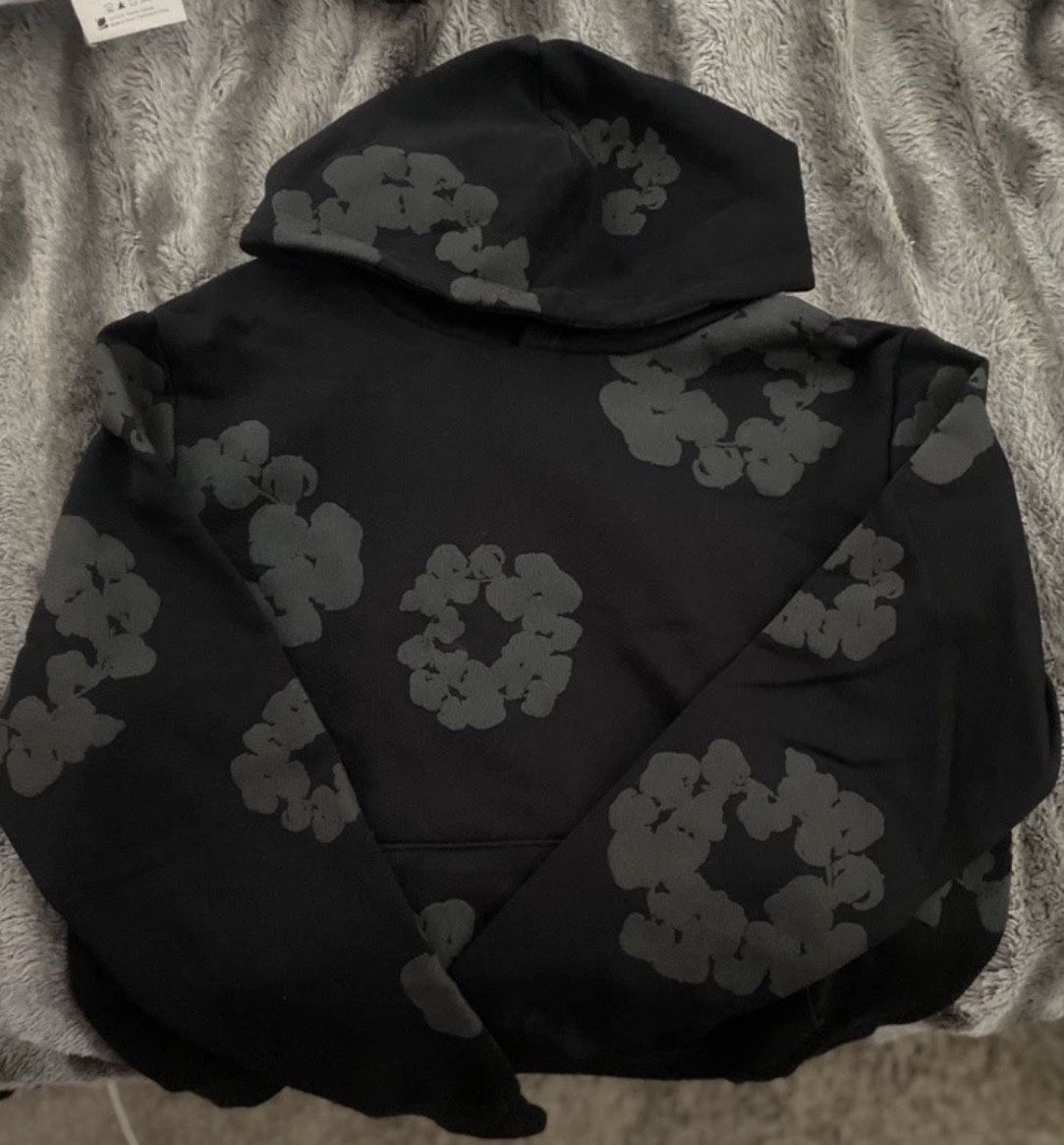 Monochrome Denim Tear Hoodie From Stock X