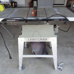 Craftsman 3hp Table Saw
