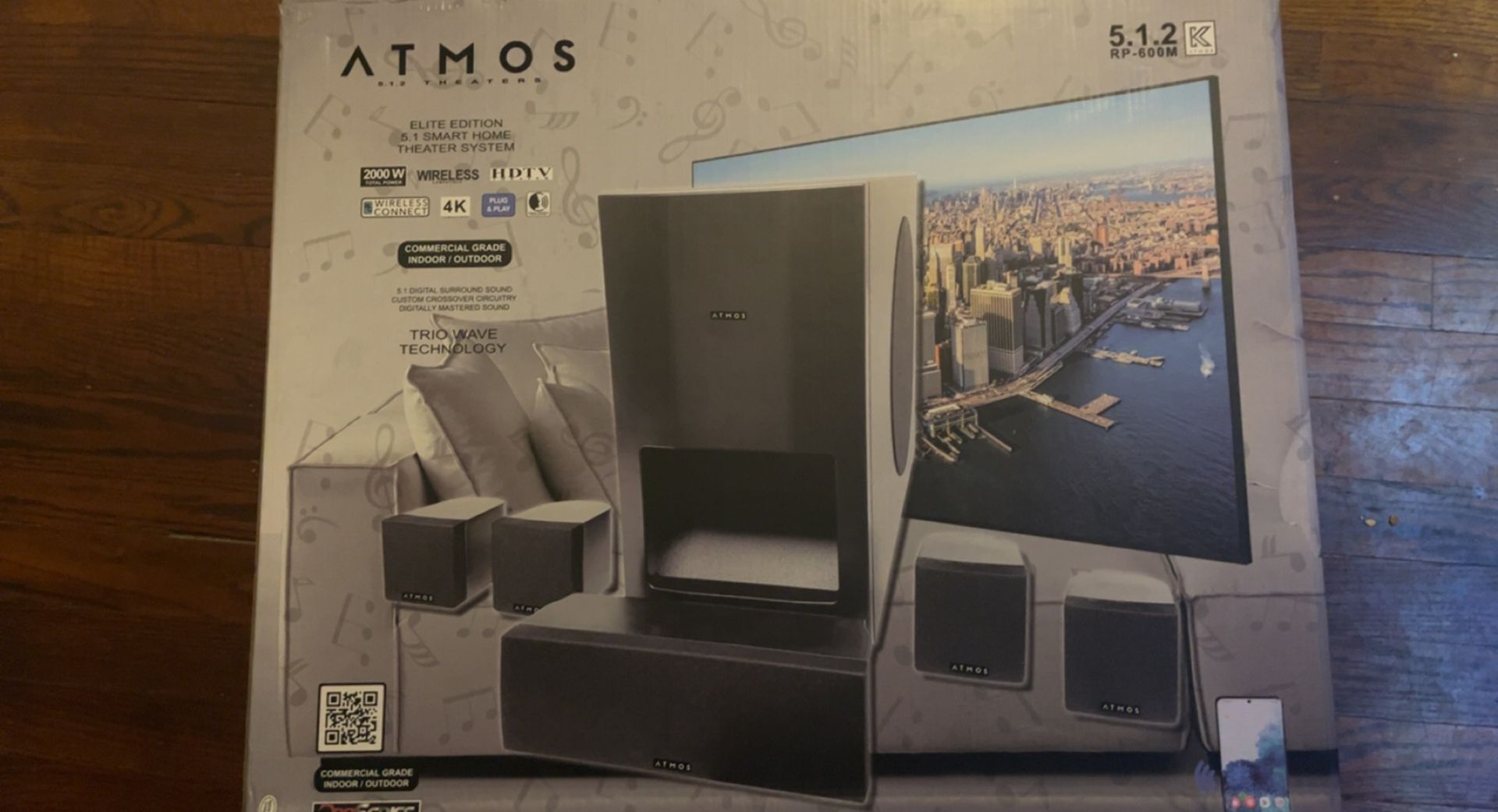 Atmos 5.1.2 Elite Edition Home Theater System 