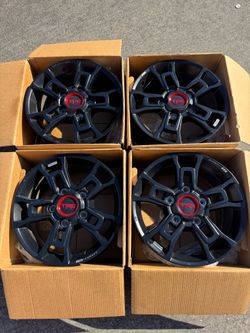 5x150 TOYOTA TUNDRA TRD PRO 18" BBS FORGED ALLOY WHEEL RIMS SET OF 4 OEM Used