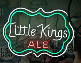 Little Kings vintage neon sign