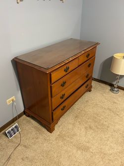 Glass Top Dresser