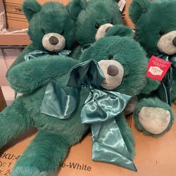 22” LG Green Teddy Plush