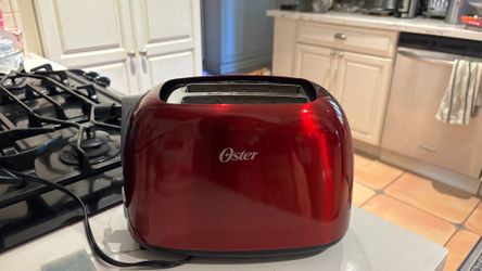 Oster Toaster Deep shiny red bagel and frozen