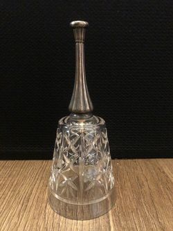 Vintage Italian Crystal Bell