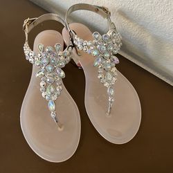 NEW Crystal Sandals