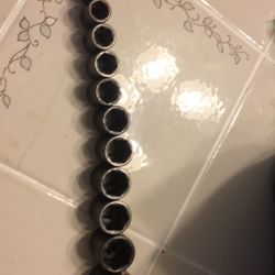 Snap On 1/2 Drive Metric Set 6 Point 