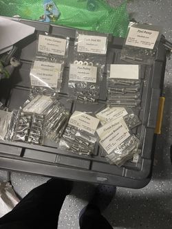 Stainless Steel Ford Engine Bolt Set. 