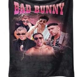 Bad Bunny Blanket