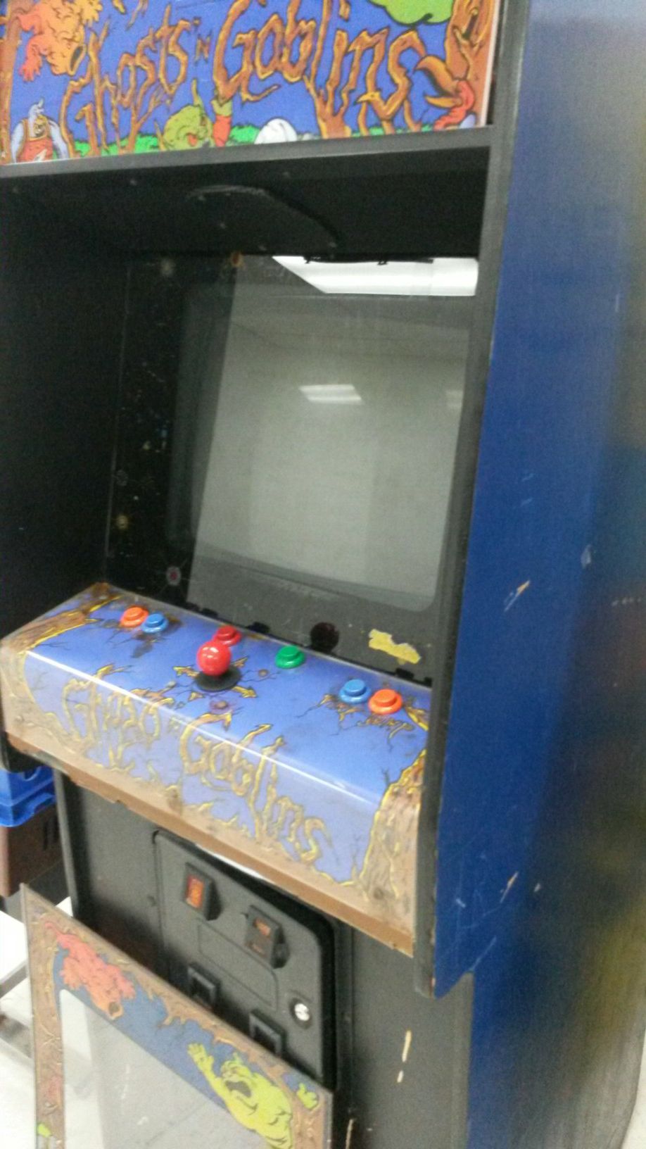 Second Life Marketplace - Arcade Cabinet Ghosts'n Goblins PLAYABLE