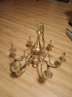 Brass Chandelier