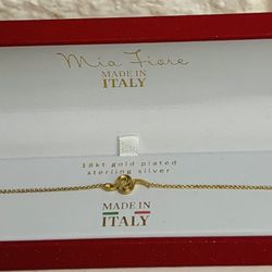 Mia Fiore MADE IN ITALY 18kt gold plated sterling silver MADE IN ITALY