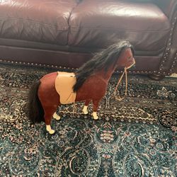 American Girl Doll Felicity’s Brown Horse Penny Retired Pleasant Company 1990's