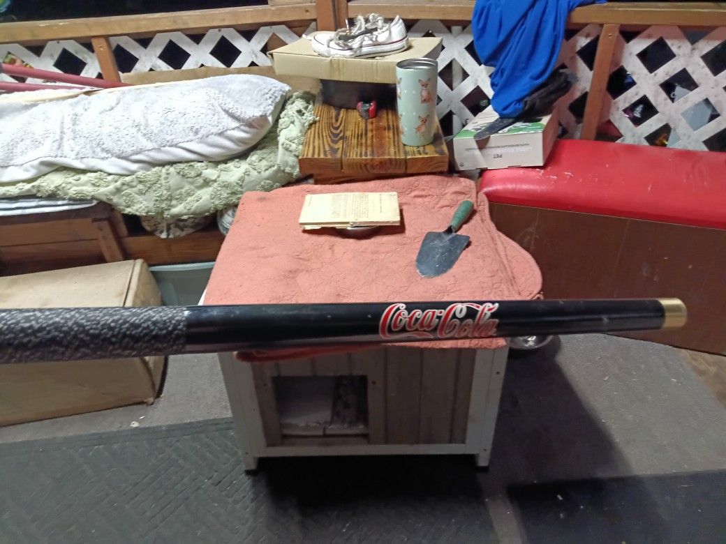 1980s Antique Vintage Coca Cola Pool Stick