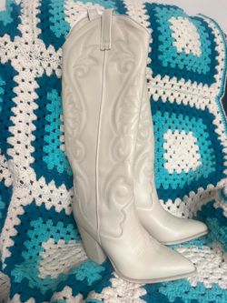 Steve Madden lasso cowgirl boots 8.5