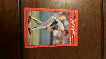 Baseball trading card Cal Ripken Jr