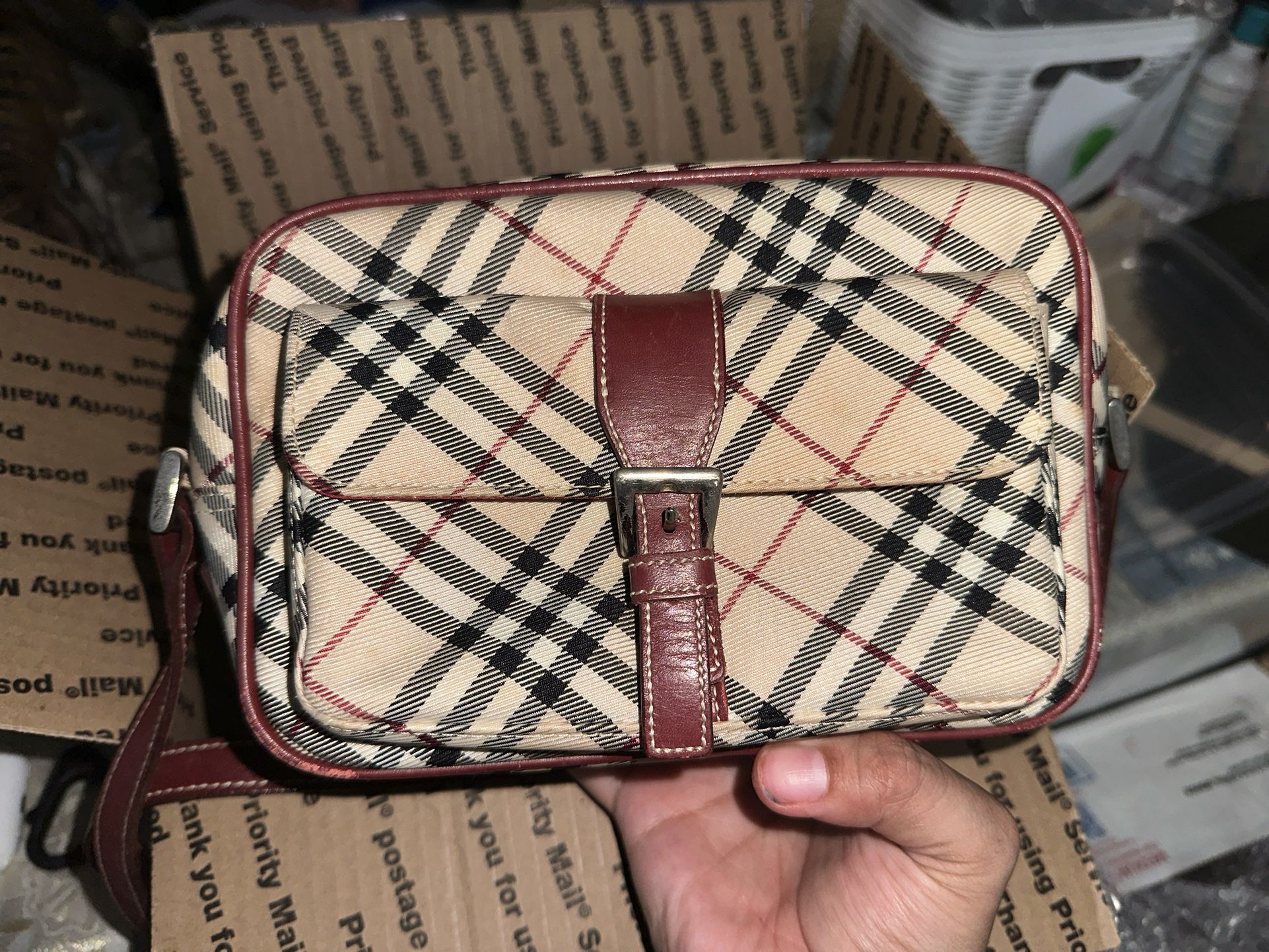 Burberry Blue Label Crossbody (only Released In Japan )