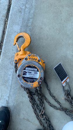 2 ton chain fall hoist