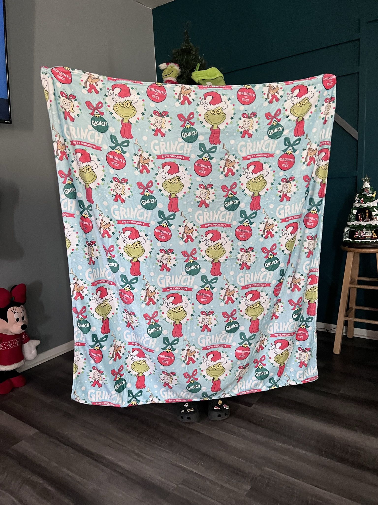 Grinch Blanket