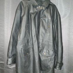 Leather Jacket Wore Twice Like New $100