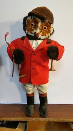 Rare vintage 1930s huntsman London owl