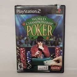 World Championship Poker Ps2 Complete Good Condition 